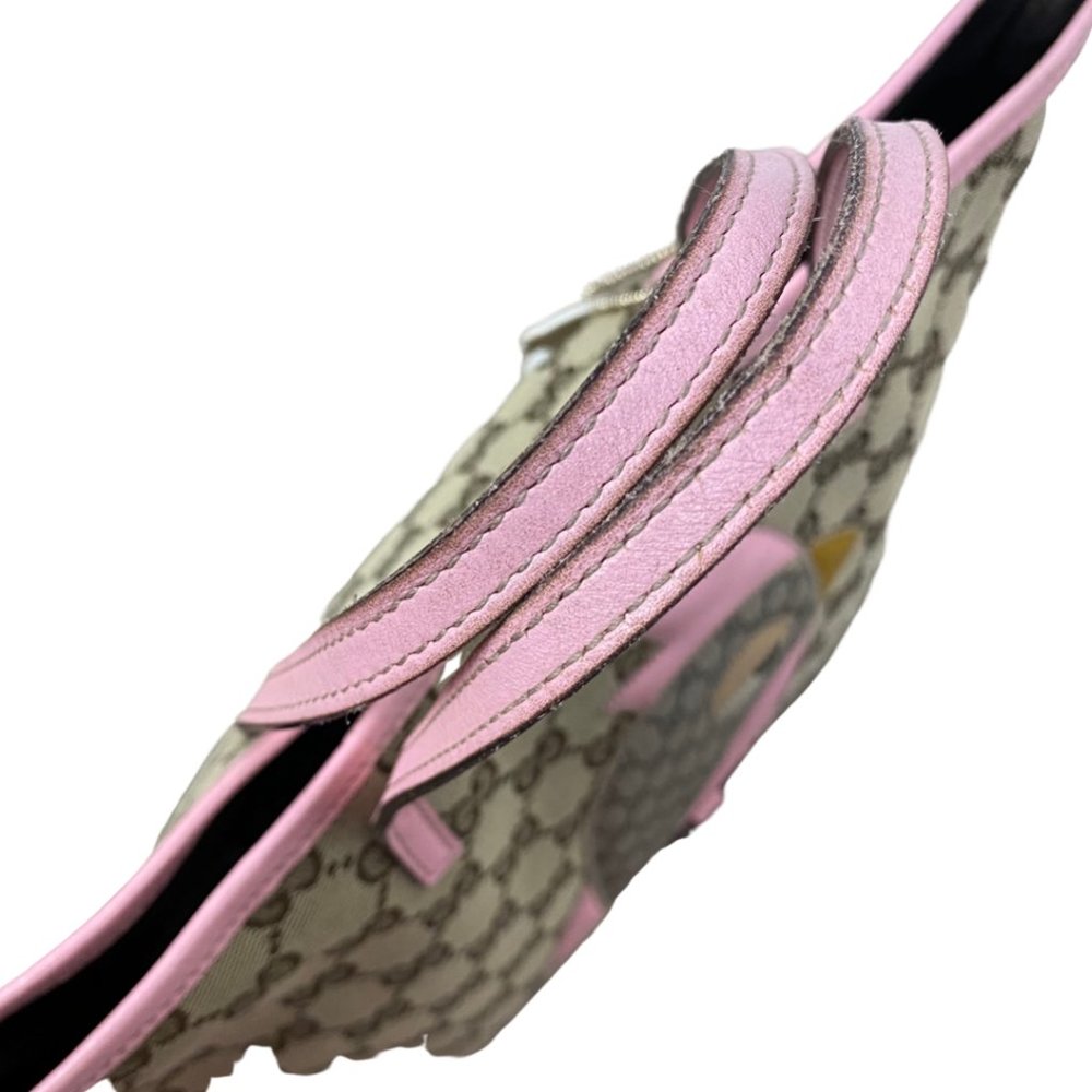 GUCCI Girls Zoo Bird GG Canvas Mini Tote Handbag - Picture 5 of 16